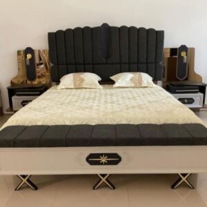 Luxury Turkish Bed Set  Premium Bedroom Suite for Elegant Homes