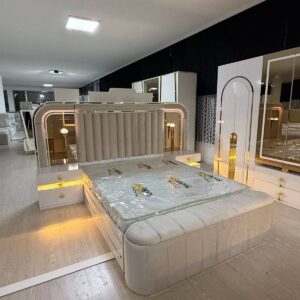 Turkish Premium Bedroom Set Luxury Bed Set for Modern & Classic Interiors